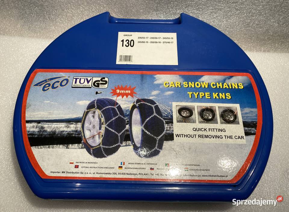 Łańcuchy śniegowe ECO KN 130 2355517 2456015 Aleksandrów Łódzki