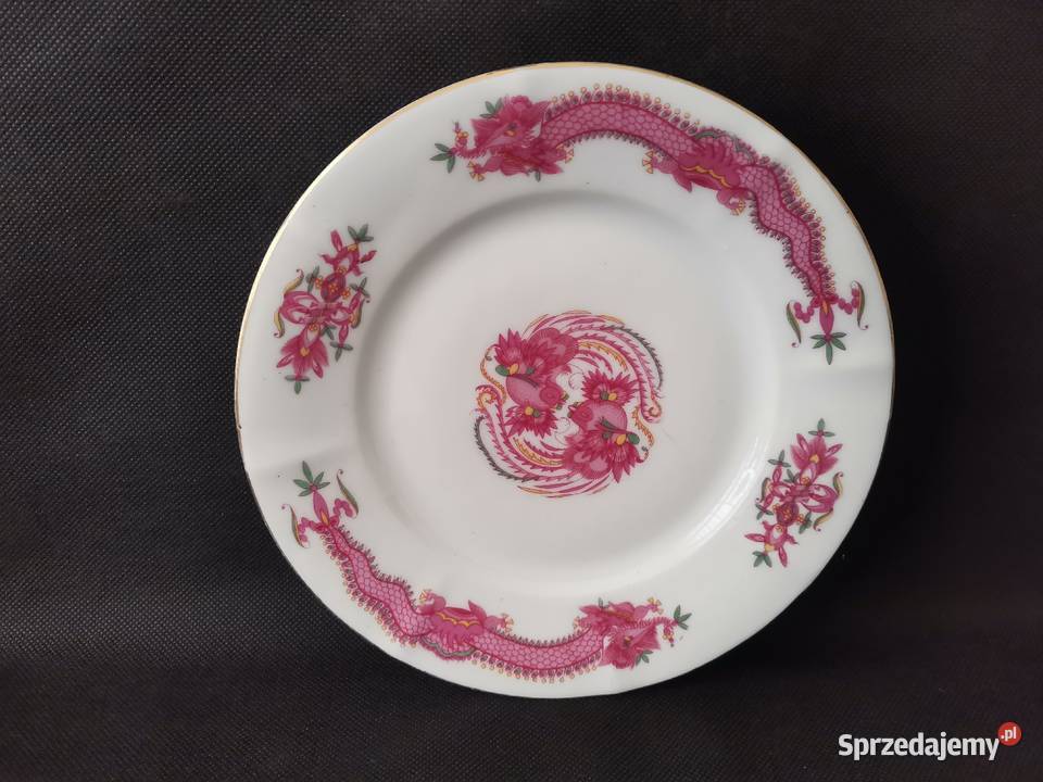 Stary przedwojenny talerz porcelana Echt Tuppack