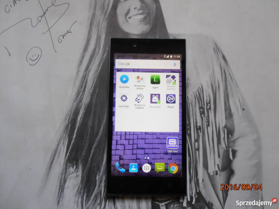 Ladnystylowyduzy myPhone Cube LTE Dyktafon myPhone Bobrek