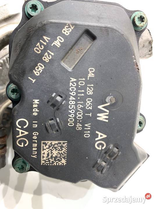 PRZEPUSTNICA VW GOLF VII 04L128063T 16 110 ZAWÓR