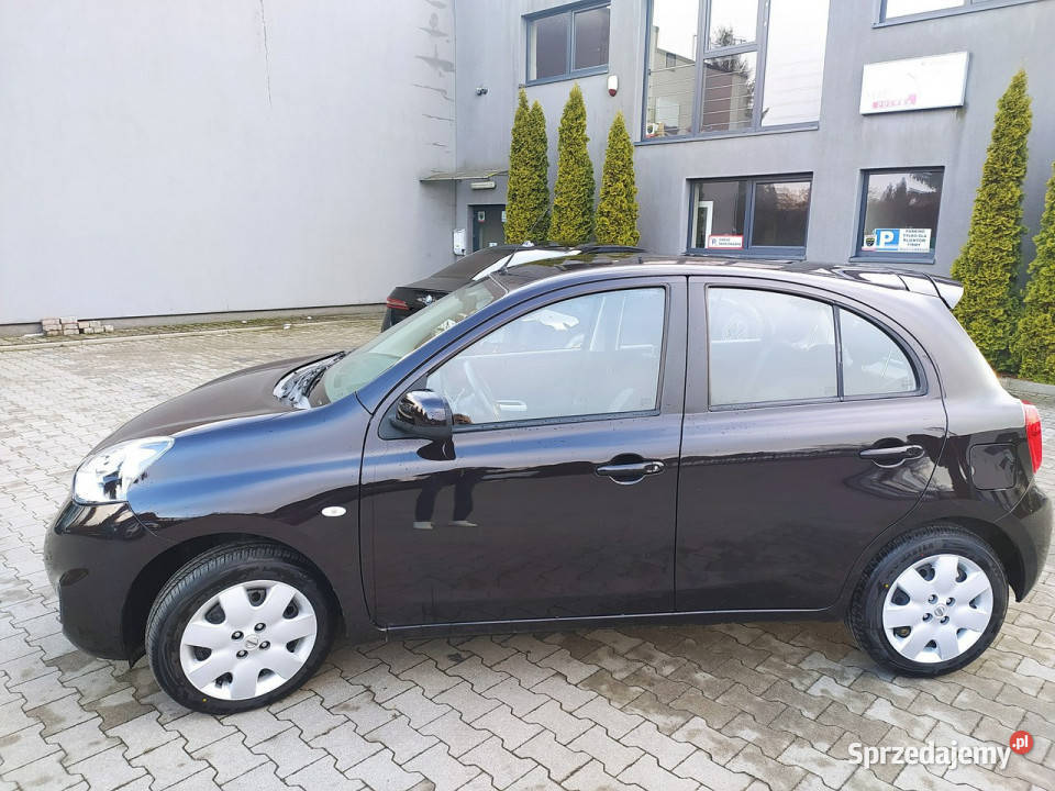 Nissan Micra K13 12 80 Automat Bezwypadkowy K13 isofix Łódź