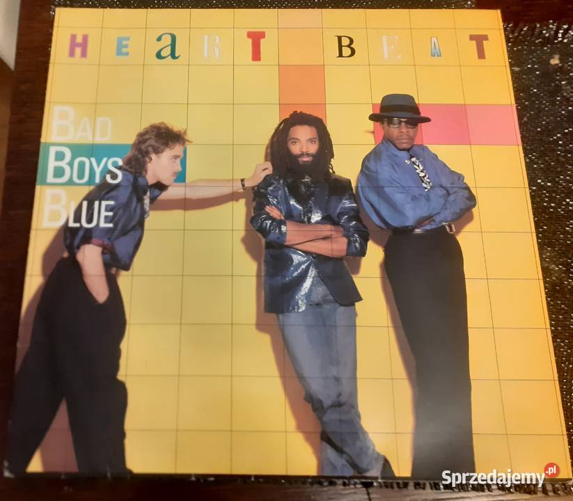 Bad Boys Blue Heartbeat winyl 1 wydania mazowieckie Warszawa