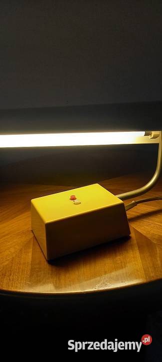 Oryginalna lampka biurkowa z lat 70 ub wieku Antyki Skierniewice