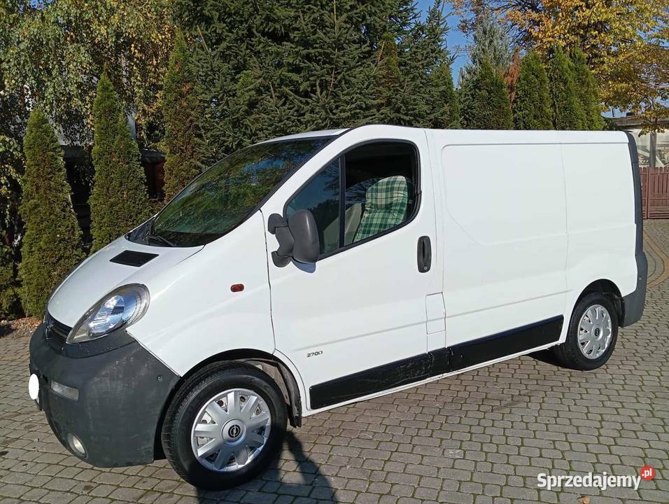 OPEL VIVARO 19 DTI 6 BIEG DOINWESTOWANAY ABS Gostynin