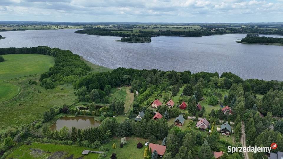 Działka budowlana z dostępem do jeziora asfalt Rańsk
