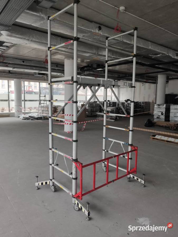 Rusztowanie aluminiowe wieża teleskopowa śląskie
