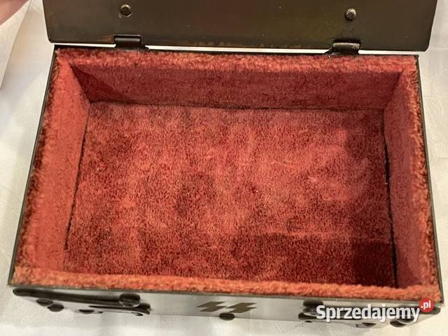 Szkatułka Kasetka III Rzesza SS Parteiadler małopolskie Kraków