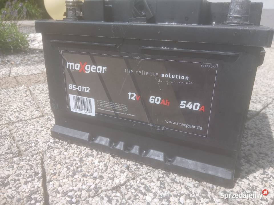 Akumulator maxgear 60ah 540a osobowe Motoryzacja Radom