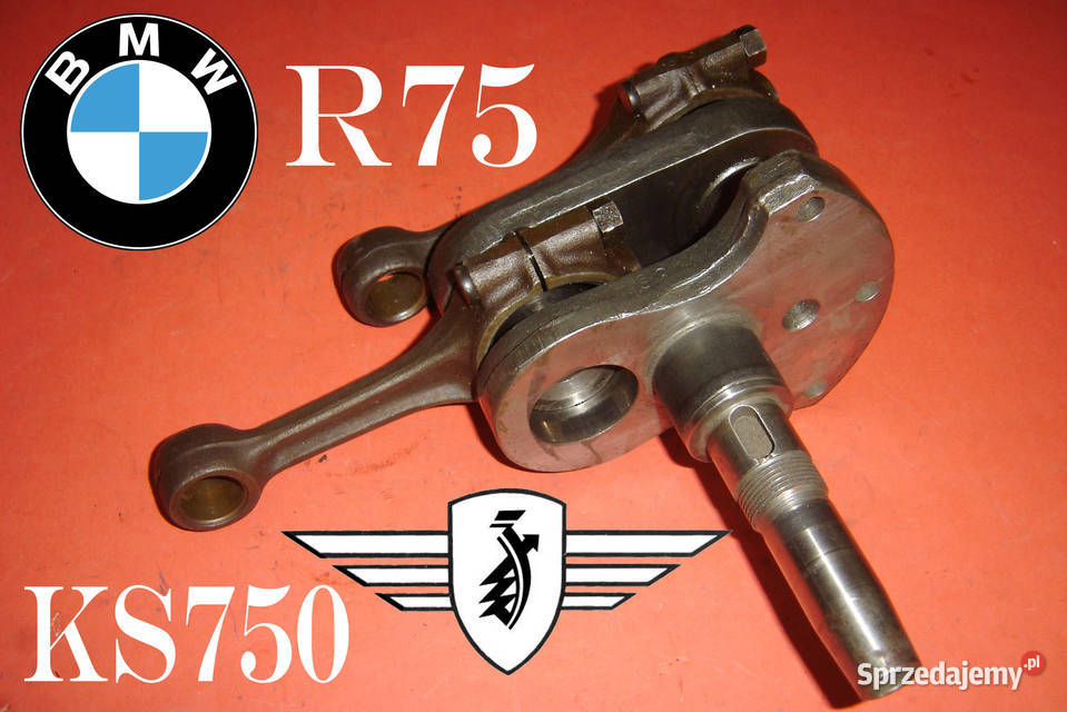 BMW R 75 Zundapp KS 750 Sahara wał korbowy
