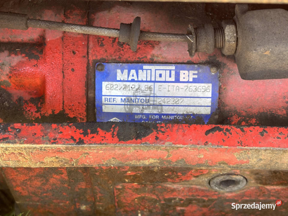 Manitou ML526 ML 526 Most Przedni Zwrotnica Jastrzębniki