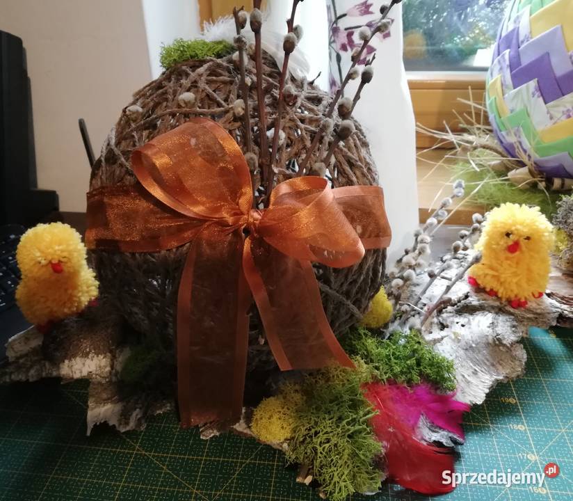 Wielkanoc pisanka jajo 30 kurczaczk ozdoba Kraków