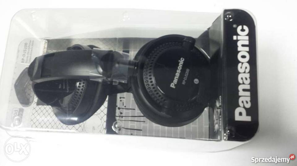 Nowe Słuchawki Panasonic RP DJ 200 Skierniewice