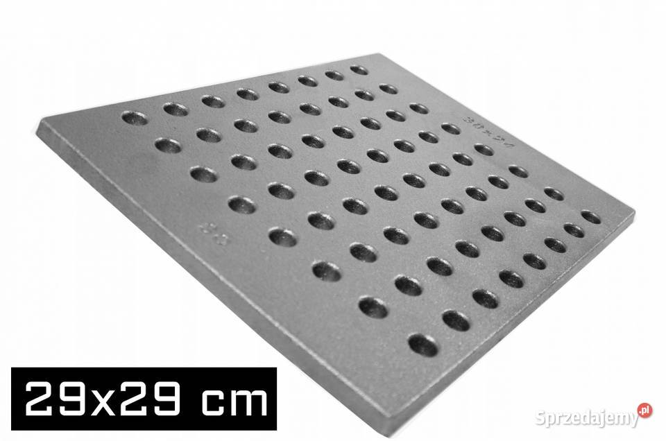 Ruszt żeliwny do kominka piecyka 29x29 Szczucin