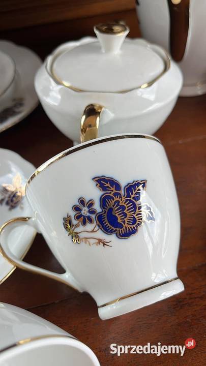 Serwis do kawy Ćmielów Na 5 osób Model Feston Gdańsk sprzedam