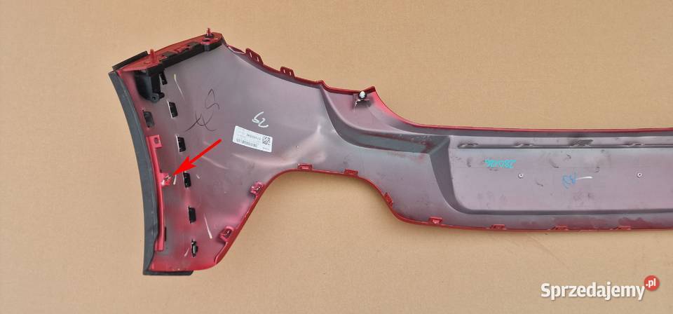CITROEN C3 III ZDERZAK TYŁ TYLNY LISTWA LEWA Części samochodowe