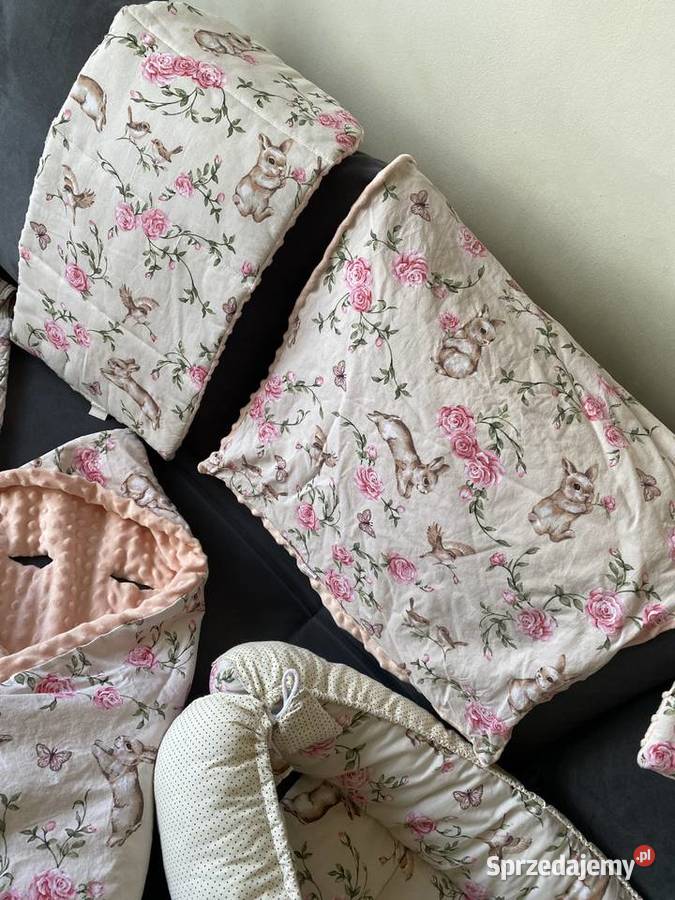 Komplet niemowlęcy kokon rożek itd dziewczynka Pozostałe Lubaszcz sprzedam