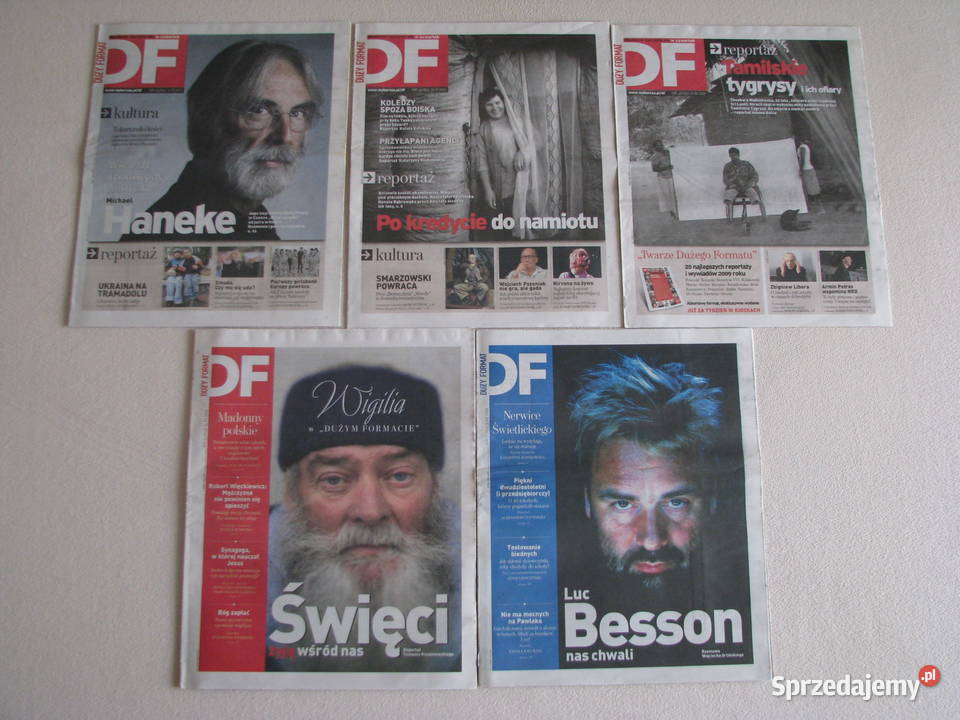 DF Duży Format tygodnik Gazety Wyborczej z roku miękka Brzegi