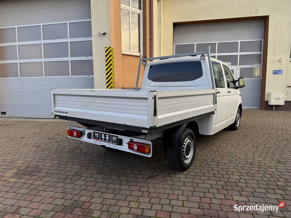 VW Transporter T6 Doka Brygadówka biały Rawa Mazowiecka sprzedam