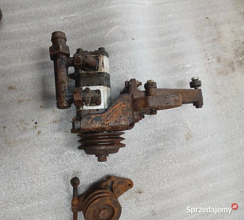 Pompa hydrauliczna dwusekcyjna z napędem pasowym łódzkie Łódź