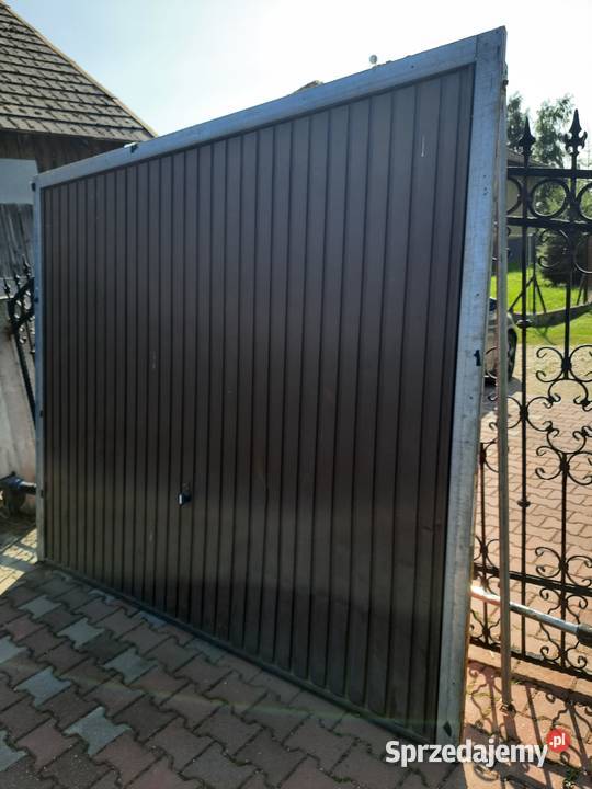 Brama garażowa uchylna używana małopolskie Zborczyce