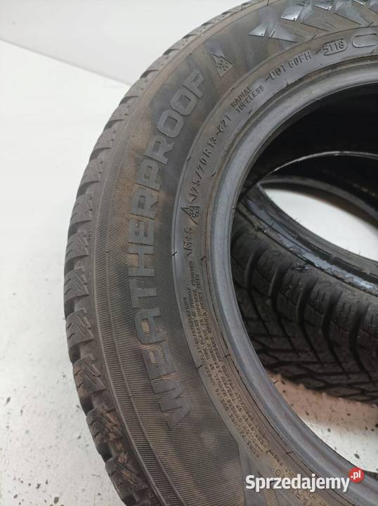2x OPONA ZIMOWA NOKIAN WEATHERPROOF 17570R13 70 Samochodowe świętokrzyskie