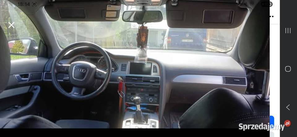 Audi a6c6 27 tdi sline elektrycznie ustawiane fotele A6 Audi Wąchock