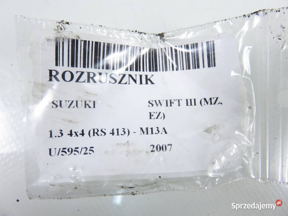 ROZRUSZNIK SUZUKI SWIFT III 13 3110063J0 osobowe