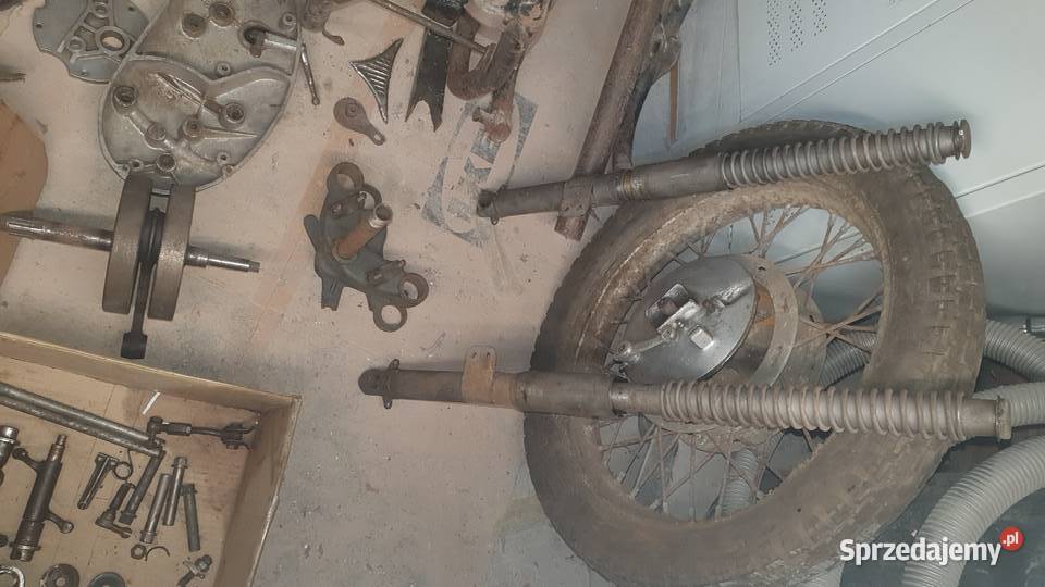 Junak m10 rama silnik części 350cm3 Dobrzejów