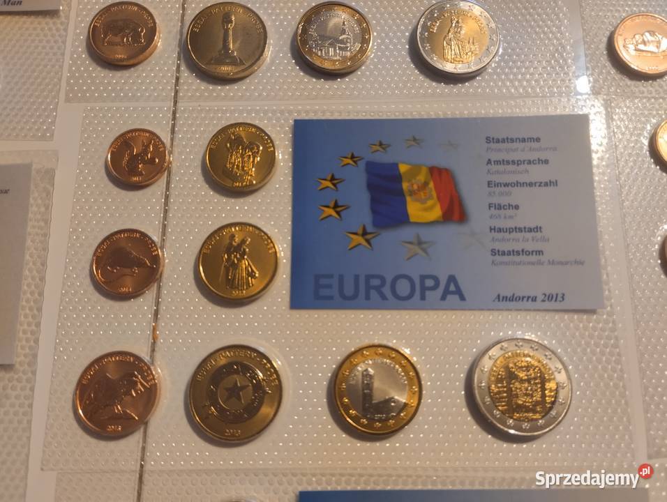 zestaw euro próby POLSKA i inne kraje Białystok