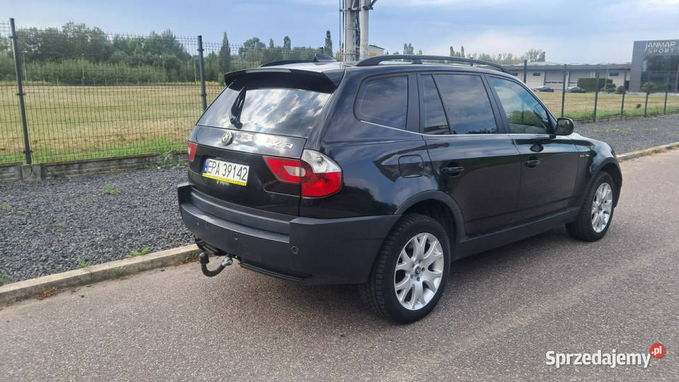 BMW X3 E83 30D 218 2006r AWD Automat Skóry Hak łódzkie