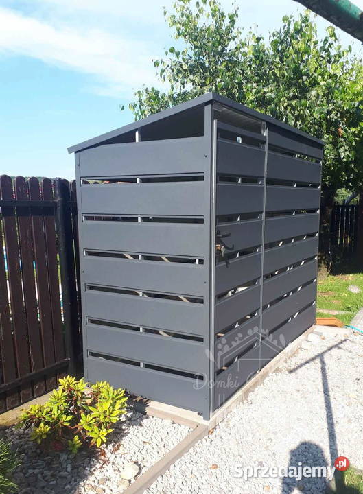 Wiata śmietnikowa spad tył 25x06m Antracyt wielkopolskie Gniezno sprzedam