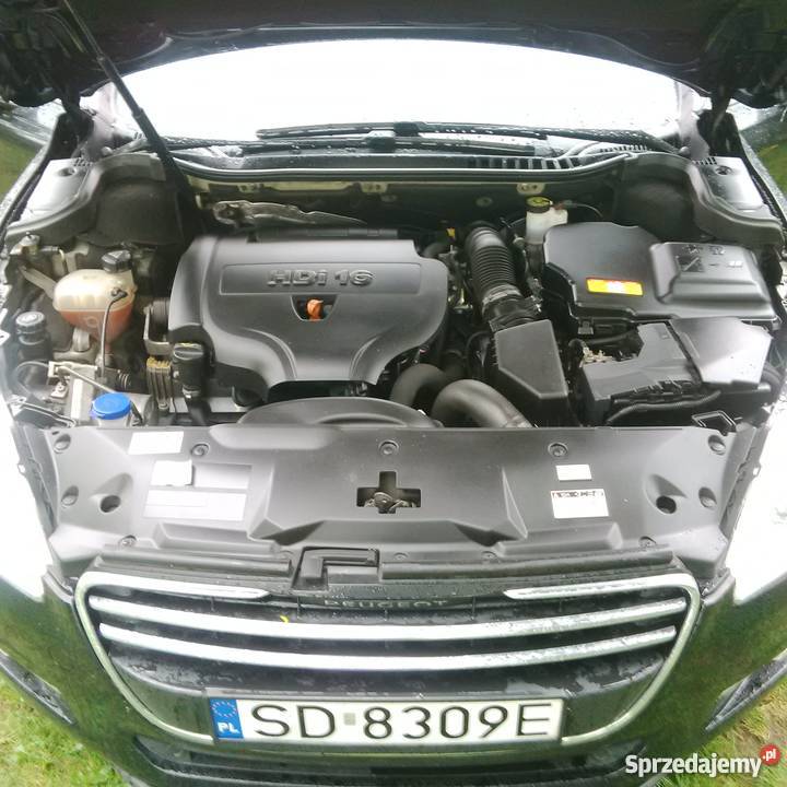 Peugeot 508 Allure Kombi 2012 jasna skóra bogato czujnik zmierzchu śląskie Dąbrowa Górnicza