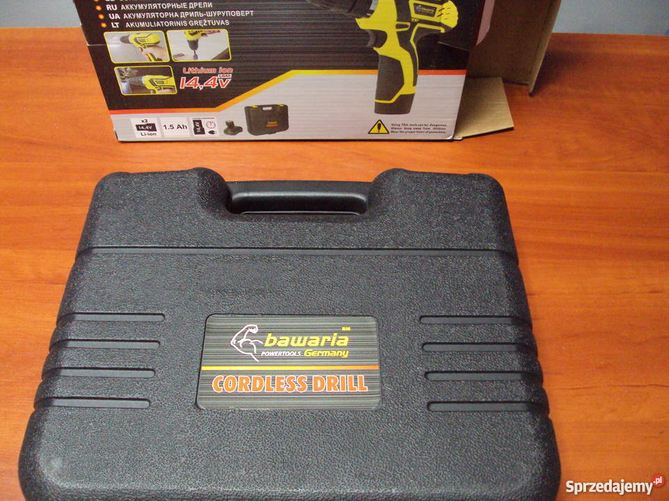 Wiertarko wkrętarka BAWARIA 144V 2x 15Ah 36Nm lubelskie