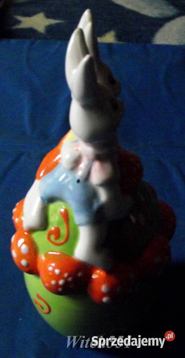 PIĘKNE PORCELANOWE ZAJĄCZKI SZKATUŁKA OKAZJA