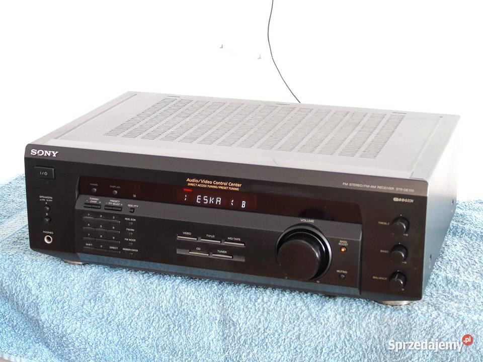 Wzmacniacz z radiem Sony STRDE135 RDS sprawny 2x Jasło