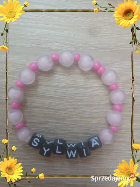 Bransoletki imienne personalizowane