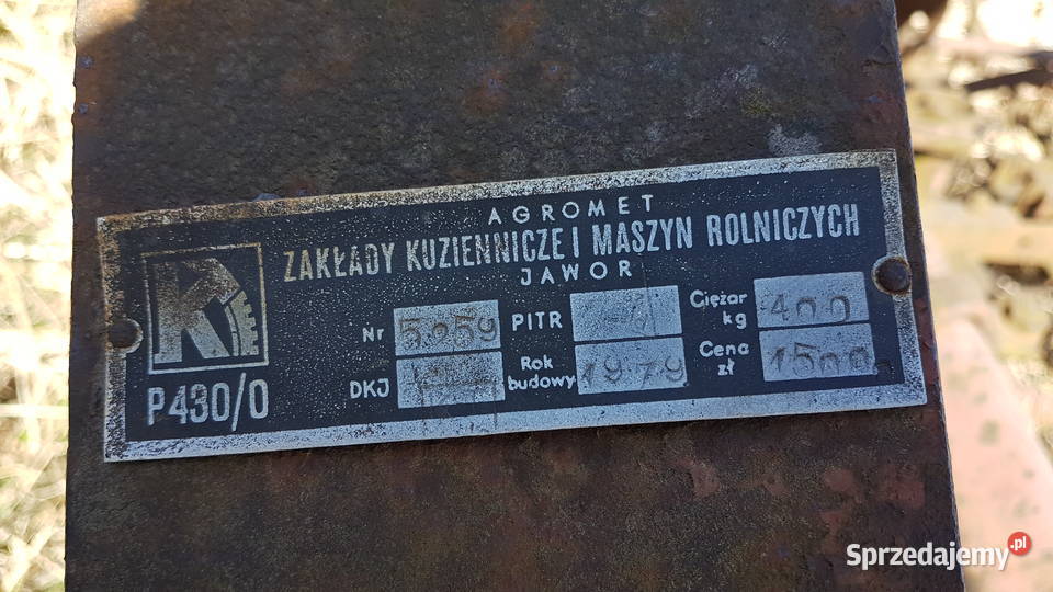 Graska pielnik opielacz do buraków Agromet P4300 nieuszkodzony Kruków