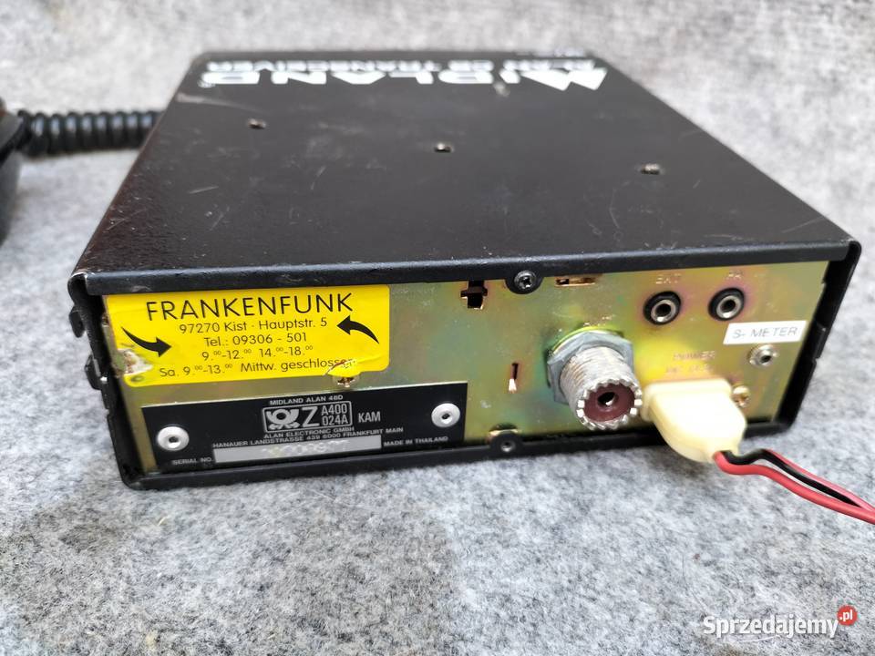 CB radio Midland ALAN 48D precision series