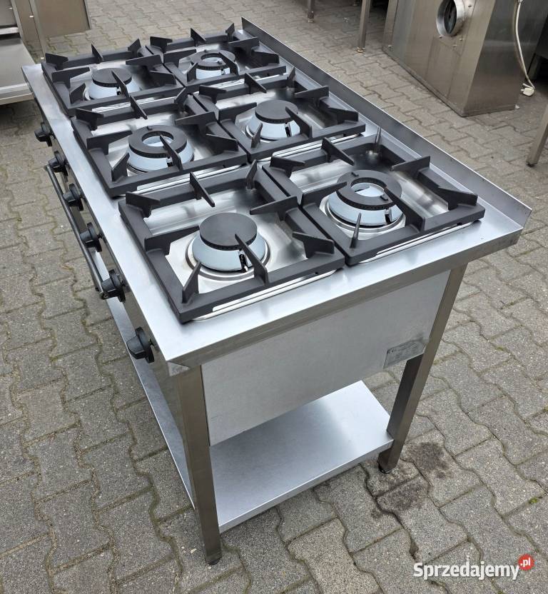 Kuchnia Gazowa 6 Palnikowa KROMET 36 kW M1089 N Nowe Skalmierzyce