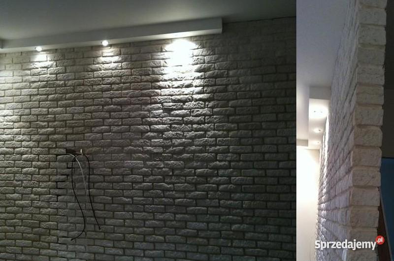 stara cegła biała kamień dekoracyjny Łódź