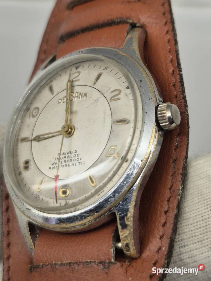 Klasyk szwajcarska DELBANA Vintage lata 50te XXw Chorzów