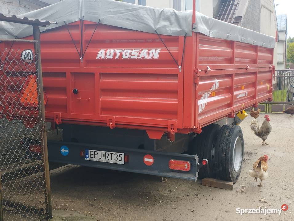 Przyczepa wywrotka łódzkie Radomsko