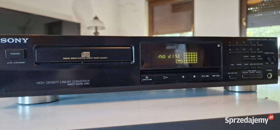 SONY CDP 311 odtwarzacz kompaktowy CD player Międzychód