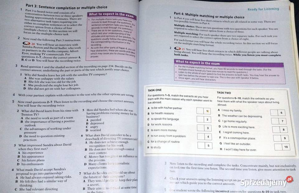 Ready for CAE Coursebook Roy Norris Rok wydania 2008 lubelskie Chełm