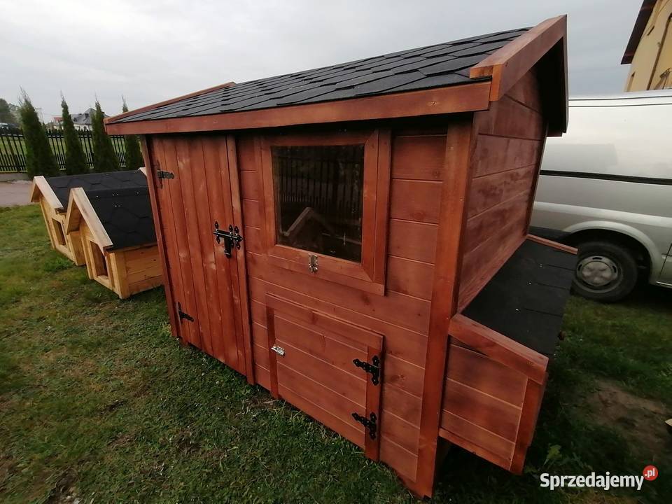 Kurnik kur z otwieranym jajecznikiem 250x150x200 mazowieckie Sochaczew