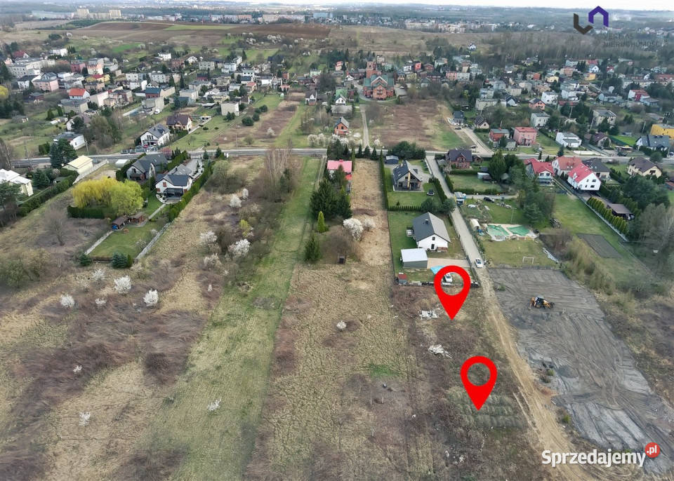 sprzedaży działki Bobrowniki 1479m2 śląskie