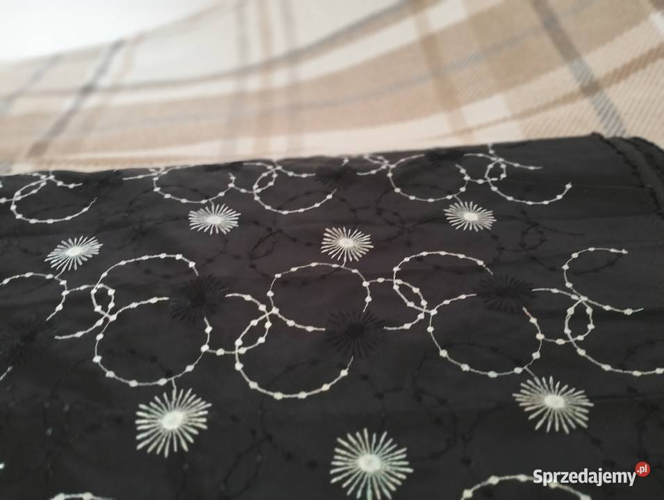 Materiał na zasłony pościel Łódź