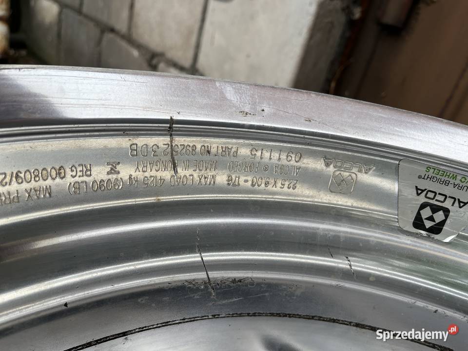 felgi felga aluminiowa alcoa 225 x 900 Skarżysko-Kamienna sprzedam