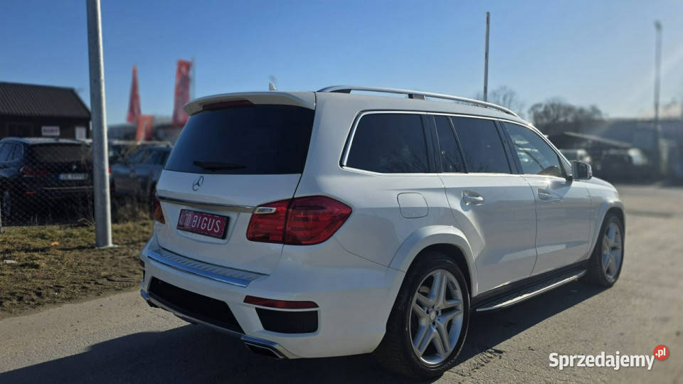 Mercedes GL 500 SALON POLSKA faktura vat biała Lębork sprzedam