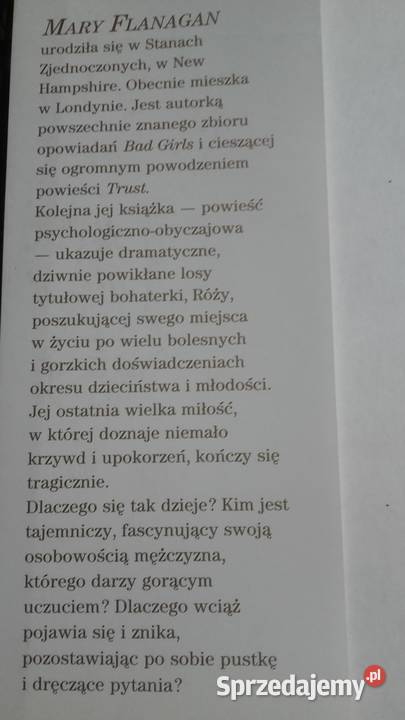 A imię jej Róża obyczajowa Gdańsk